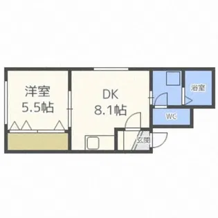 アポロン【3階】の間取り