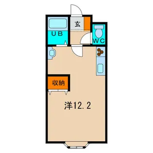 ヴィーナスAP【103号室】の間取り