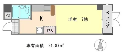 フォレスト【2階】の間取り