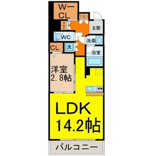 aLATO白壁【3階】の間取り
