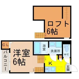 Fragrant Olive名城公園(フレグラントオリーブ名城公園)【1階】の間取り