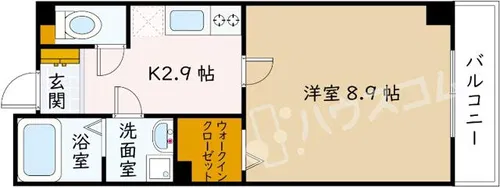 ジョイーレ【1階】の間取り
