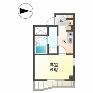 第10諏訪ビル【502号室】の間取り