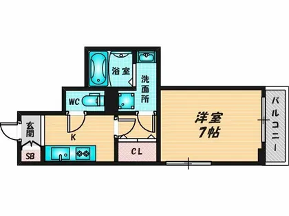 Nicewell 鴻池【1階】の間取り