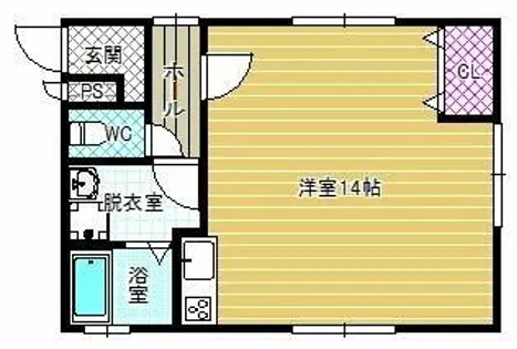 西板持Ⅲ【1階】の間取り