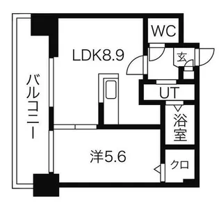 レイラ【11x号室】の間取り