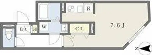 MTM東別院【4階】の間取り