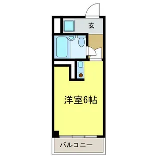 レジデンス サザン【503号室】の間取り