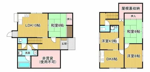 兵庫県神戸市北区長尾町上津【一戸建】の間取り