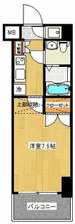 No.70 HARBOR SOUTH TOWER【10階】の間取り