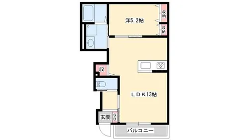 ハウス28【103号室】の間取り