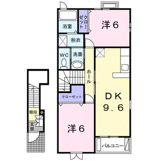 セレーノ【2階】の間取り