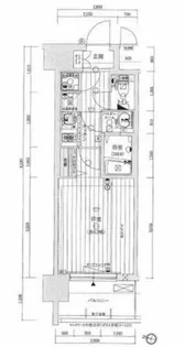 レジュールアッシュザ・パークフロント【2階】の間取り