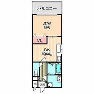 メゾン大和枚岡【3階】の間取り