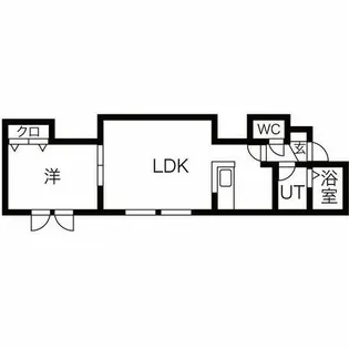 サンテラス手稲本町Ⅴ【105号室】の間取り
