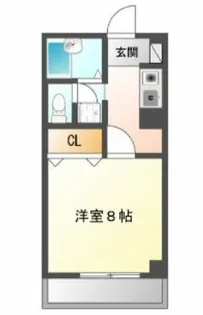 グランデージSuzuran【1階】の間取り