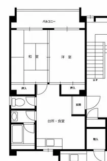 サンコーポ【2階】の間取り
