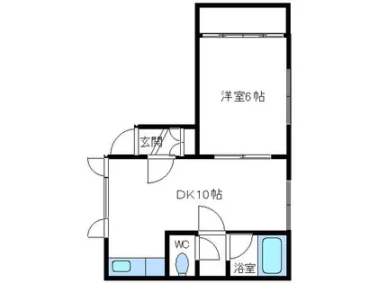 アーバンパレス雅【107号室】の間取り