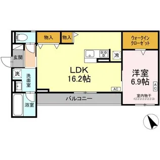 アビタシオンL【2階】の間取り