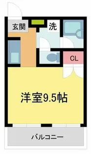 ラ・マドレー甲子園【3-1号室】の間取り