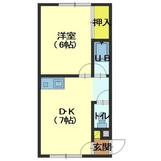 チェリーハウス【201号室】の間取り