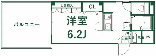 ヴィラ・コジュカ【2階】の間取り