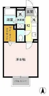 メゾン・ド・ロワ【2階】の間取り