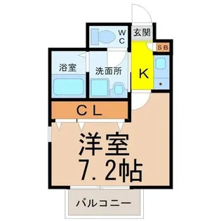 アスティ千種【7階】の間取り