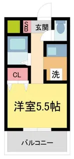 ダイドーメゾン西宮北口XIII【203号室】の間取り
