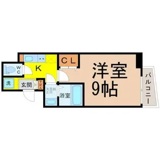 愛知県名古屋市熱田区新尾頭2丁目【マンション】の間取り