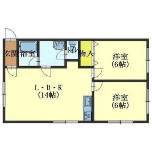コーポユメ【103号室】の間取り