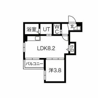 グランフォート【3階】の間取り
