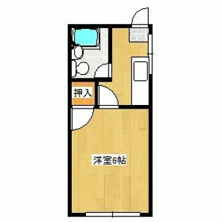 ヤングハイツ8【101号室】の間取り