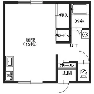 コーポルミナス【302号室】の間取り