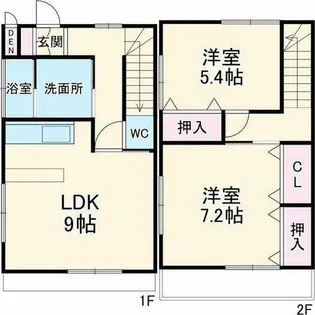 アネックス【2号室】の間取り