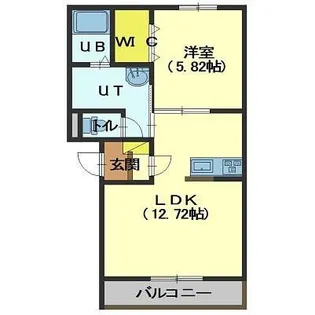 プラチナムコート【204号室】の間取り