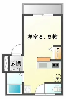 HOOP大町【2階】の間取り
