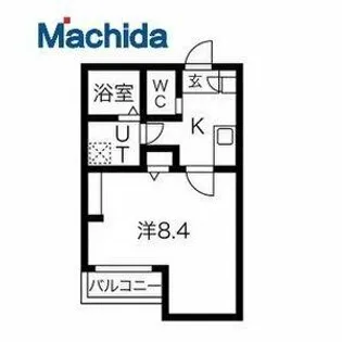 エヌエムキャトフヴァンシス【3FB号室】の間取り