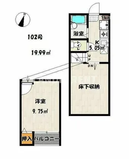 リックメゾン【1階】の間取り