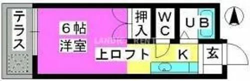 グルニエS・T【2階】の間取り