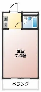 コーポIMAEDA【3階】の間取り