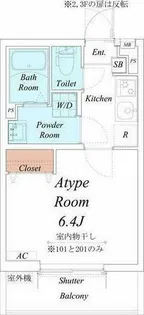 リブリ・千成【1階】の間取り