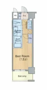 ミュプレ北浜【3階】の間取り