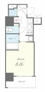 セイワパレス玉造駅上【12階】の間取り