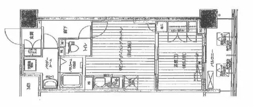 大拓ハイツ22【1階】の間取り