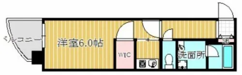 セレニテ日本橋【7階】の間取り