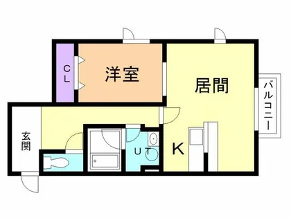 クリスタルハイツ2【301号室】の間取り