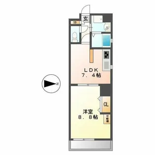 丸の内スクエア【2階】の間取り