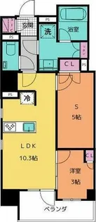 GRAN PASEO名古屋伏見【11階】の間取り