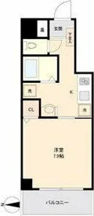 La Douceur伏見【3階】の間取り